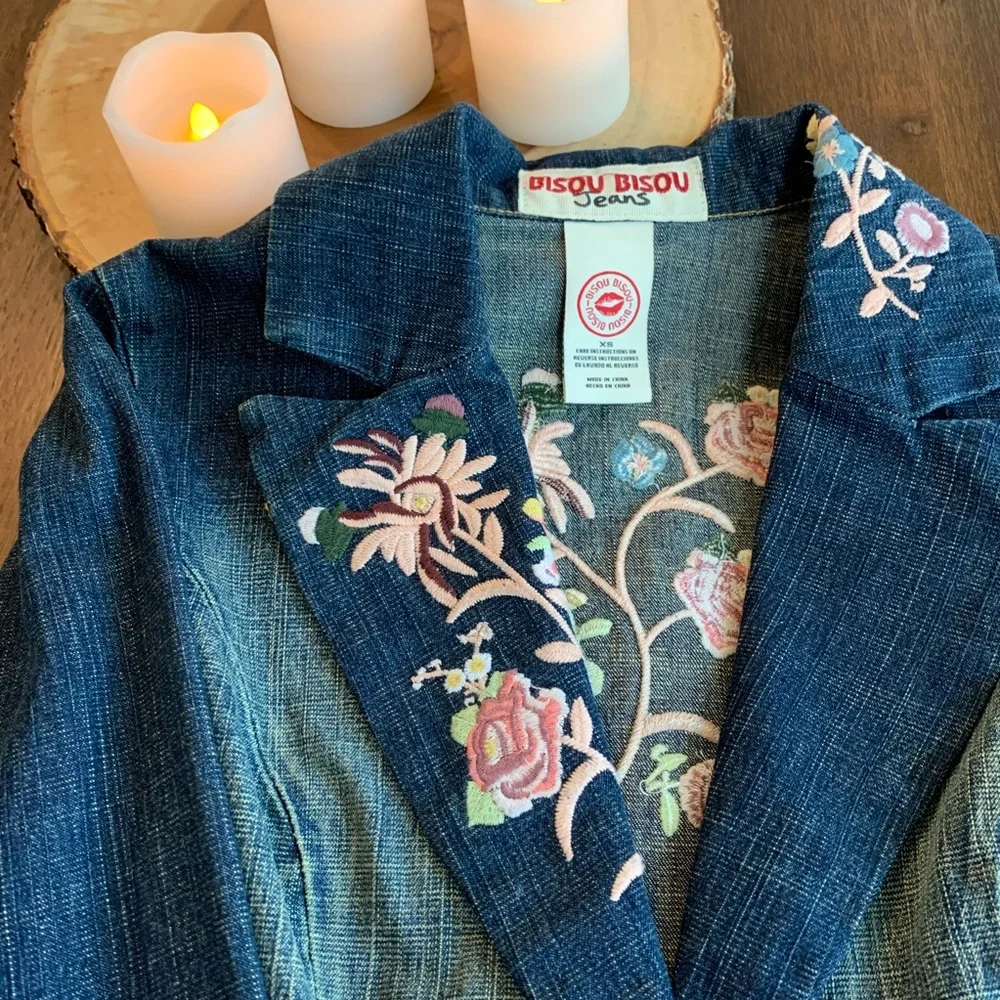 Bisou Bisou vintage Jean jacket - Picture 3 of 8